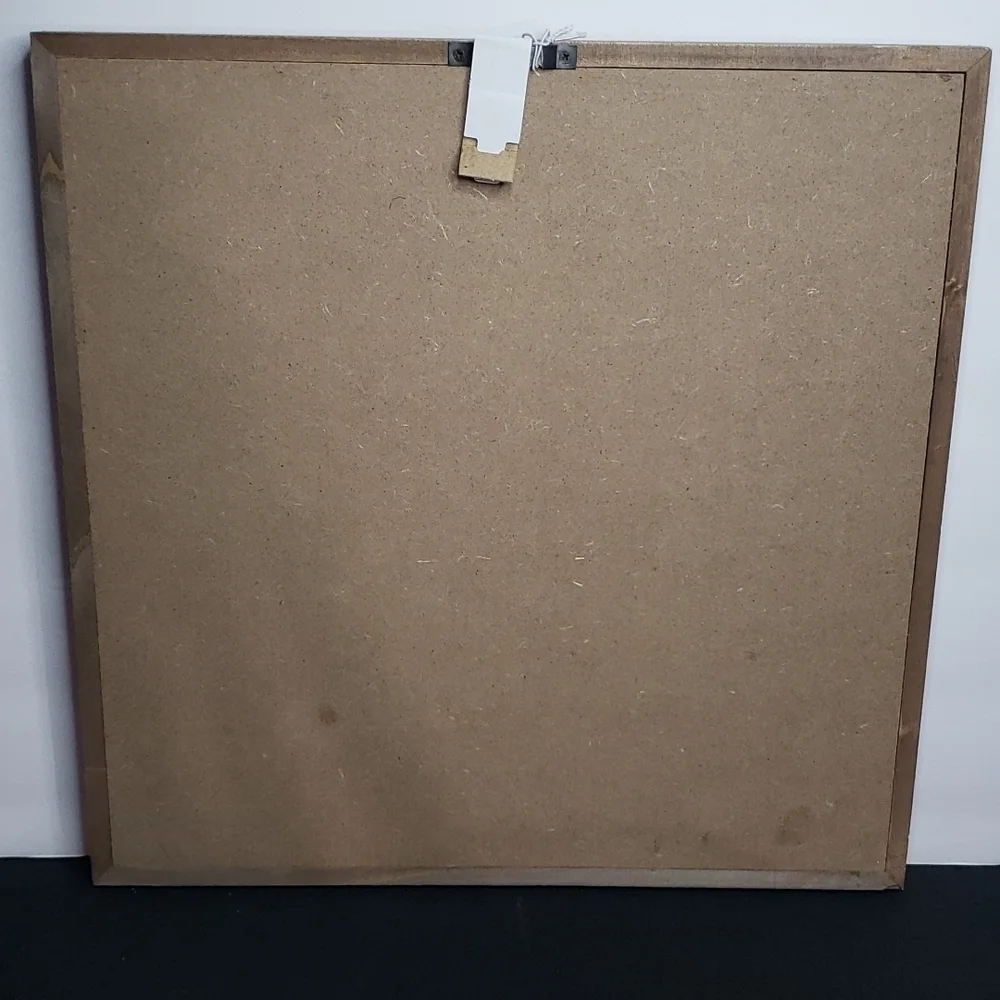 NEW- Buffalo Plaid Holiday Sign 13" Square - Picture 3 of 5